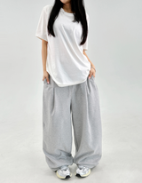 2000SOLD❤SIDE-PINTUCK PANTS