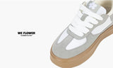 We Flower Trendy people wear-resistant  Star style German Trainer shoes  Flat shoes