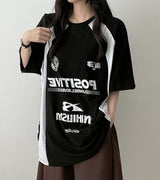 Elan Varsity Boxy Fit Short Sleeve Tee