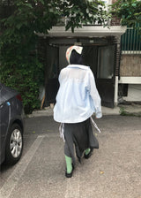 エアリーシアーシャツ