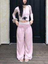 Lumire Sheer Summer Ribbed Knit Cardigan