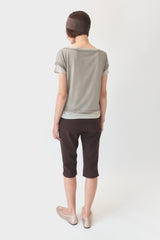 Mesh Layered Top / Beige
