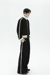 Colorblock Striped Sweatpants