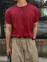 Soft short-sleeved T-shirt