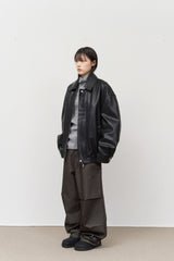 Age Leather Bomber