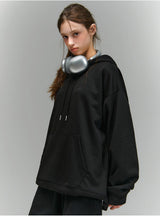 [Unisex] ベーシックラインオーバーフィットフーディー (4color)