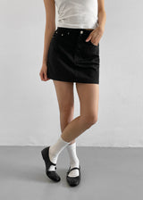 [MADE] Torrance Cotton Miniskirt