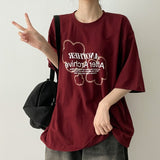 After Cloud Print Short Sleeve T-shirt