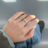 Light and You, silver ring