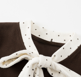 Avery Ribbon Peplum Cardigan