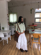 Suede Fringe Shoulder Bag (5color)