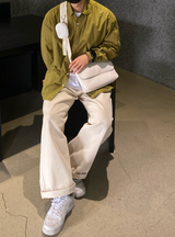 アイボリーバルーンワイドパンツ