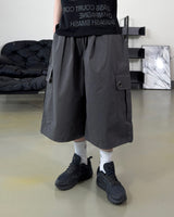 Aver Eyelet Cargo Bermuda Pants