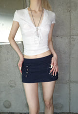 Romantic Lace Trim Tee