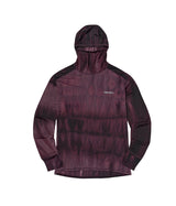 Air Vent Tie-Dye Racing Finger Watch-Hole Hood Sleeve (Plum)