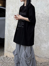 text tenta oversized t-shirt