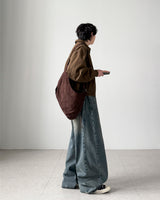 Slove Cotton Crop Jacket