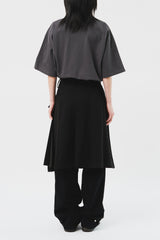 (W) Rag Pleats Skirt (2color)