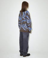 DESTROYED ECLIPSE HAIRY KNIT SWEATER