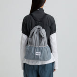 DRAWSTRING MESH BACKPACK