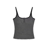 Sailor Line Stripe Sleeveless Top