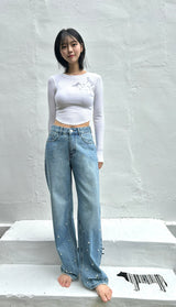 PEARL DENIM PANTS code 18309