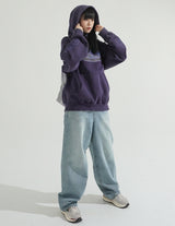 Milk Washing Wide Denim Pants