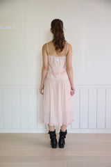 CHIFFON FRILL STRAP DRESS