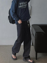 ASCLO Finish Wide Denim Pants (9color)