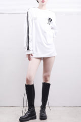 (Unisex) バランスラインオーバーフィットTシャツ