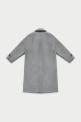Herringbone double coat_gray