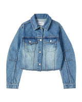 26SS WOMAN デニムトラッカージャケット