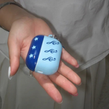 Music blue Gloss AirPod Case