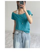 107 Damaged Wide Denim Pants