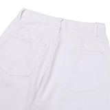 [SET UP가능] Cotton semi wide denim pants(2color)