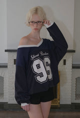 C NUMBERING T-SHIRT_NAVY