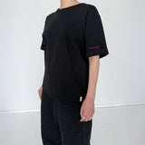 ジェンダーレス ㅁ Tシャツ - ブラック
