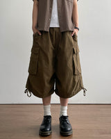 Rope Cargo Bermuda Pants