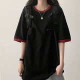 Lummet Color Scheme Pocket Boxy Fit Short Sleeve Tee