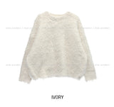 Ribble Mohair Wool Round Knit