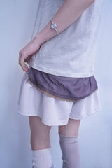  Golden Veil Layered Tee