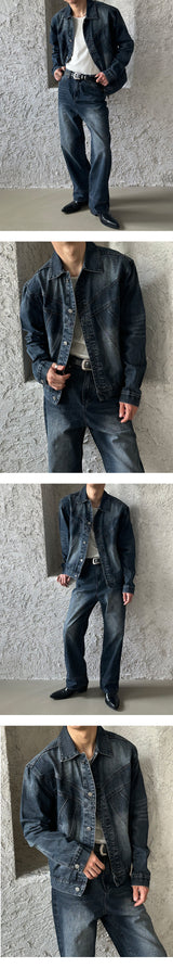 [F/W] キープカーブデニムトラッカージャケット
