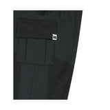 DOUBLE SIDE CARGO SWEAT PANTS [BLACK]