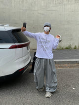 Brake Lettering Long Sleeve T-shirt 3C