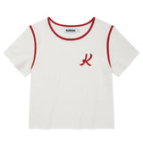 グラフィックリンガーTシャツ [WHITE]