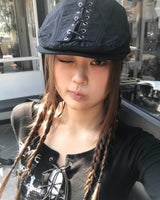 ストラップハンティングキャップ
