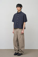 Myth Cropped Check Shirt