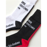 Line Logo Socks Black