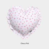 Heart Frill Dust-Free Cushions