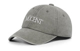 MUCENT シグニチャーレタリングロゴボールキャップ